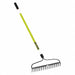 Bow Rake 60 in Handle L Steel Tine