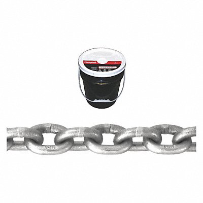 1/4In Grade 43 Chain 150Ft Round Pail