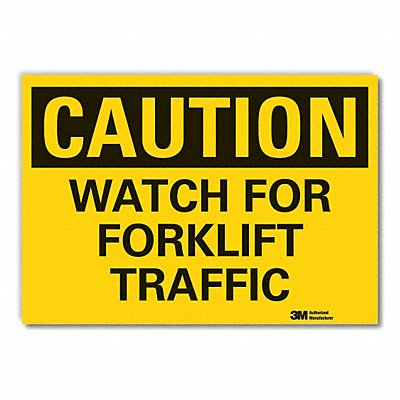 Caution Sign 10inx14in Non-PVC Polymer