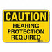 Caution Sign 7 in x 10 in Aluminum