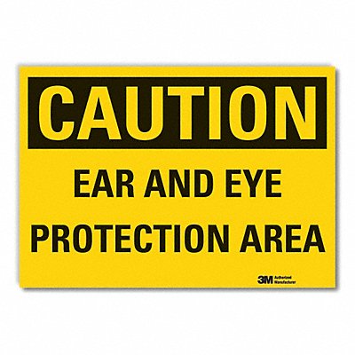 Caution Sign 10inx14in Non-PVC Polymer
