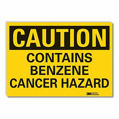 Caution Sign 10inx14in Non-PVC Polymer
