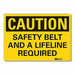 Caution Sign 10inx14in Non-PVC Polymer