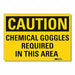 Caution Sign 10inx14in Non-PVC Polymer