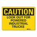 Caution Sign 10inx14in Non-PVC Polymer