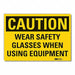 Caution Sign 10inx14in Non-PVC Polymer