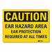 Caution Sign 10inx14in Non-PVC Polymer