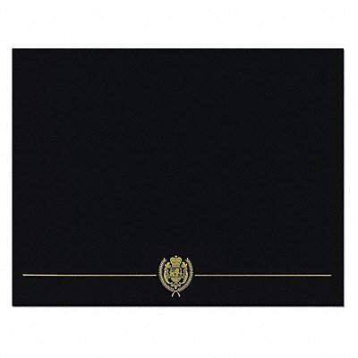 Certificate Cover Black Gold PK5