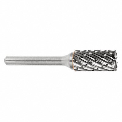 Cylinder Bur SB Flat End 3/8 Carbide