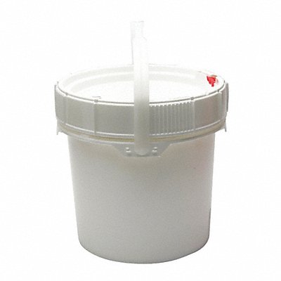 Pail Polyethylene White Open Head