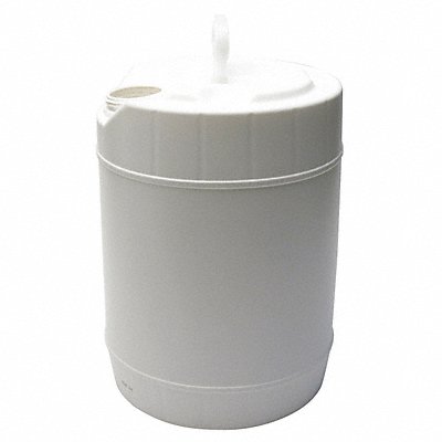 Pail Polyethylene White Closed Head