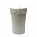 Pail Polyethylene White Open Head