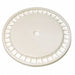 K4870 Plastic Pail Lid White HDPE