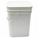 Pail Polyethylene White Open Head