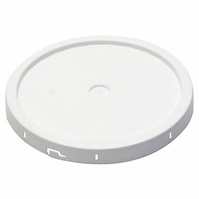 Plastic Pail Lid White Plastic