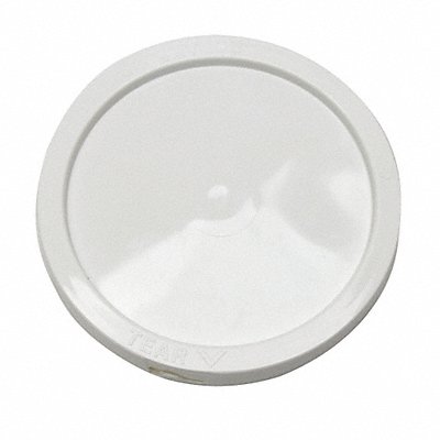 Plastic Pail Lid White HDPE