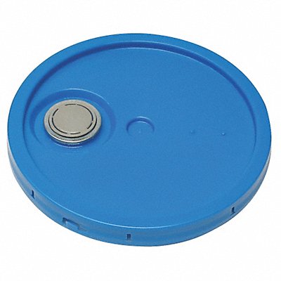 Plastic Pail Lid Blue HDPE