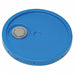 Plastic Pail Lid Blue HDPE