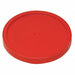 Plastic Pail Lid Red HDPE