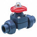 Diaphragm Valve 1/2 PVDF