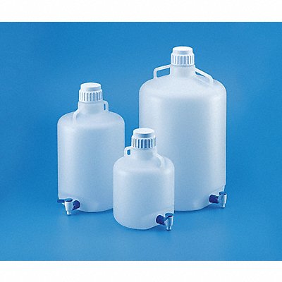 Carboy 1 L 376.23 mm H White