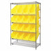 H7037 Pick Rack 24inx74inx48in Yellow