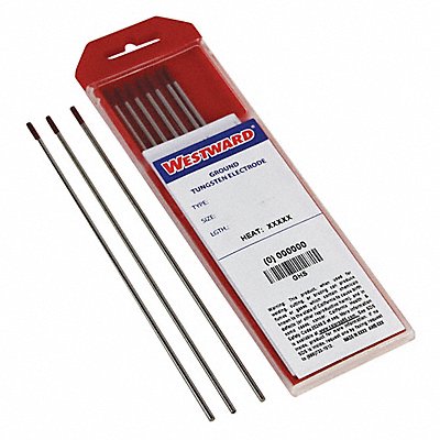 WMS 10pc Red Tungsten Electrode PK10