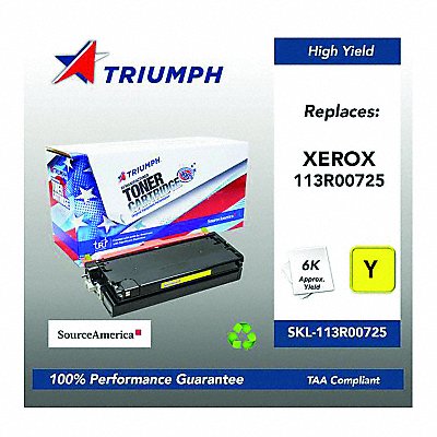 Toner Cartridge Yellow Max Page 6000