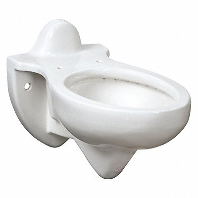 Toilet Bowl Elongated Wall Flush Valve