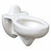 Toilet Bowl Elongated Wall Flush Valve