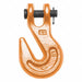 Grab Hook 3/8 in 7100 lb Clevis Orange