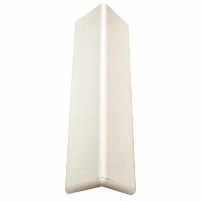 Corner Guard Aluminum/Vinyl Linen White