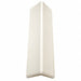 Corner Guard Aluminum/Vinyl Linen White