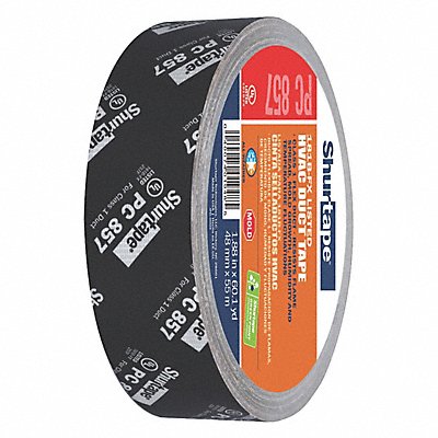 Duct Tape Black 1 7/8 in x 60 yd 14 mil