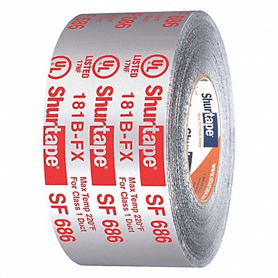 Foil Tape 3 in x 33 3/8 yd Aluminum