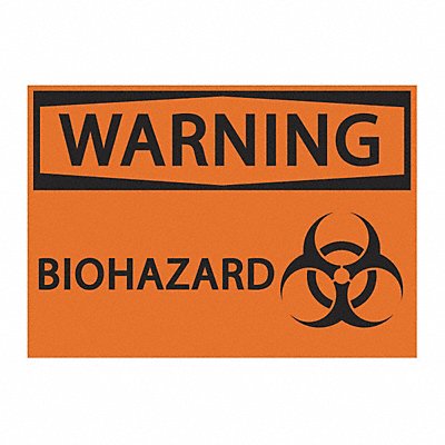 Biohazard Label 5 inx7 in PK2