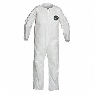 Coveralls 5XL Wht ProShield 50 PK25