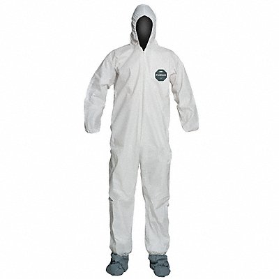 Coveralls 3XL Wht ProShield 50 PK25