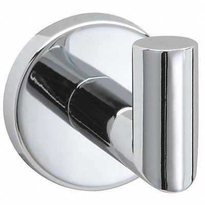 Bathroom Hook Zinc Polished 2 in W