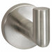 Bathroom Hook Zinc Satin 2 in W