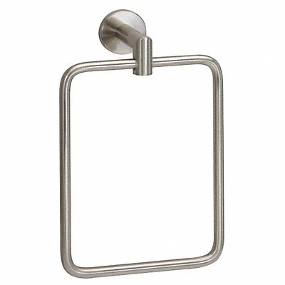 Towel Ring Zinc Satin Nickel 6 3/8 in w