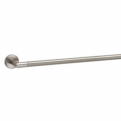 Towel Bar Zinc 22 in Overall W