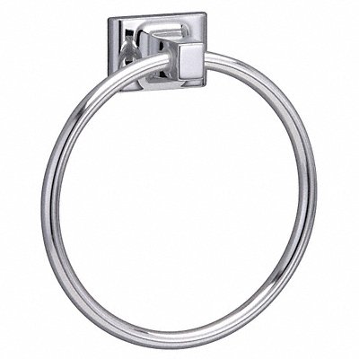 Towel Ring Zinc Polished Chrome 6 in w