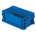 H6169 Straight Wall Container Blue Solid HDPE