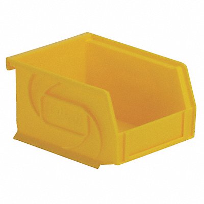 Hang and Stack Bin Yellow PP 3 in