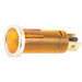 Stop/Turn/Tail Light Round Amber 5/8 L