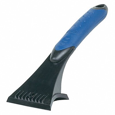 Ice Scraper 7 in L Plastic Grip Blue