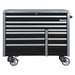 Rolling Tool Cabinet Blk Ind Prem Duty