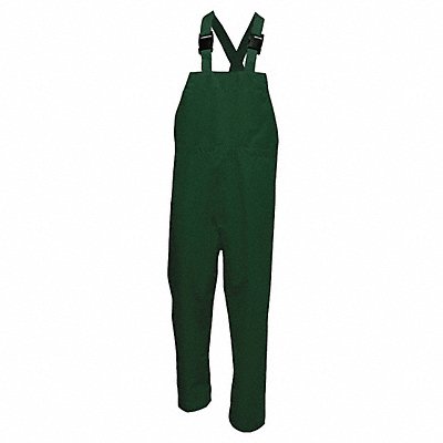 H7527 Rain Bib Overall Unrated Green XL