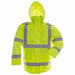 H7524 Rain Jacket Class 3 Type R Ylw/Grn XL